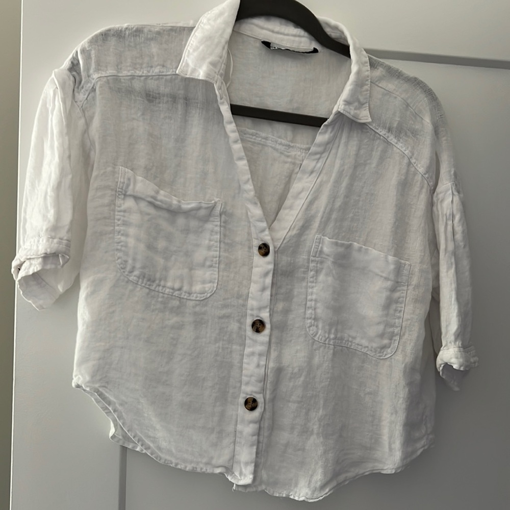ZARA CROP TOP SIZE S